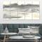 Designart - Gold Glamour Direction II - Modern & Contemporary Canvas Artwork